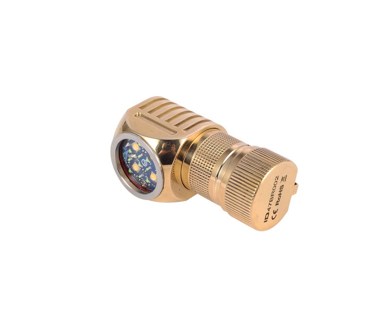 Fireflies PL47MU Mule Brass Limited Version LED Flashlight