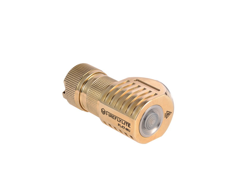 Fireflies PL47MU Mule Brass Limited Version LED Flashlight