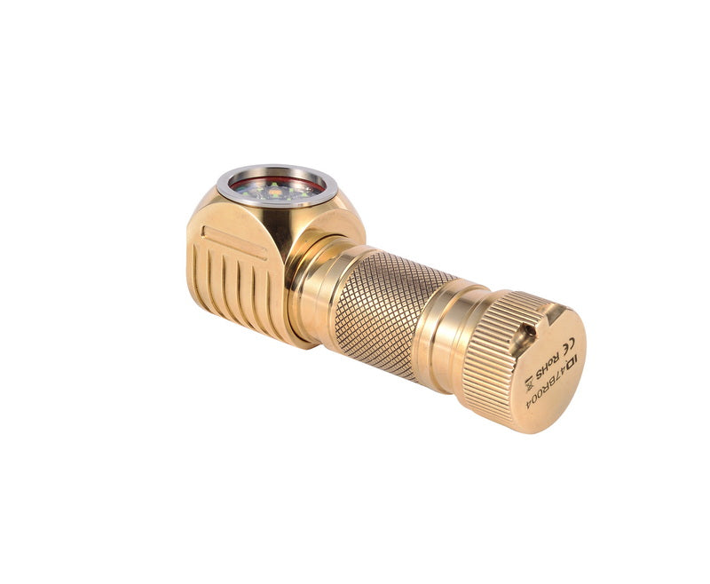 Fireflies PL47MU Mule Brass Limited Version LED Flashlight