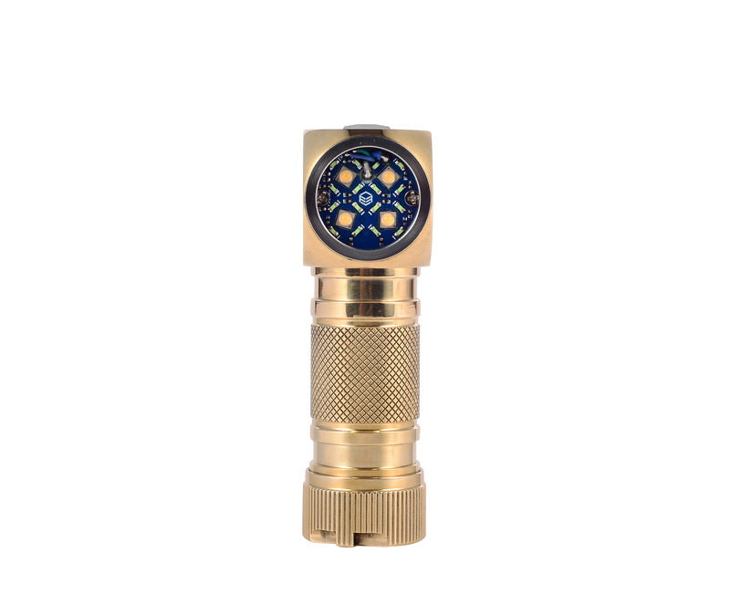 Fireflies PL47MU Mule Brass Limited Version LED Flashlight