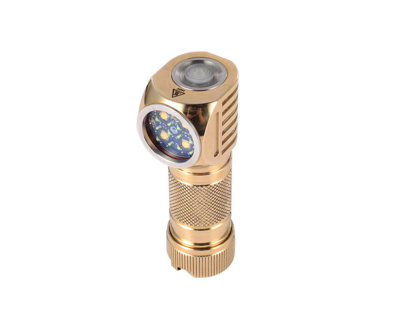 Fireflies PL47MU Mule Brass Limited Version LED Flashlight