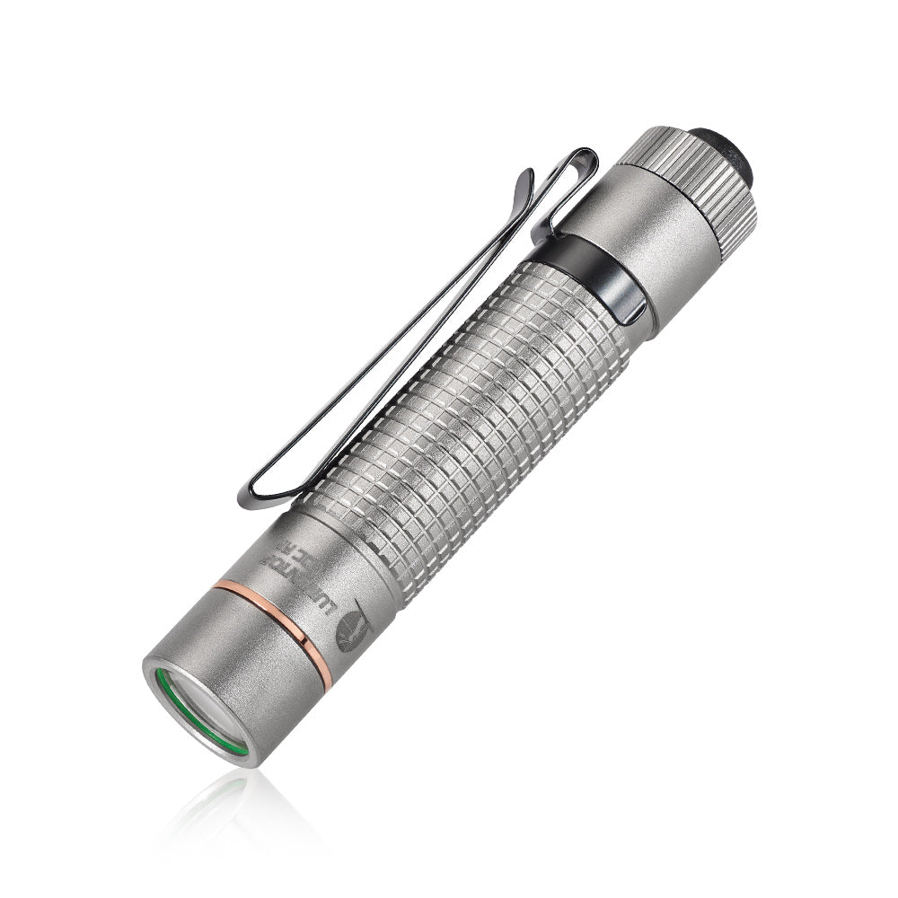 Lumintop EDC AA Nichia 519a Titanium LED Flashlight