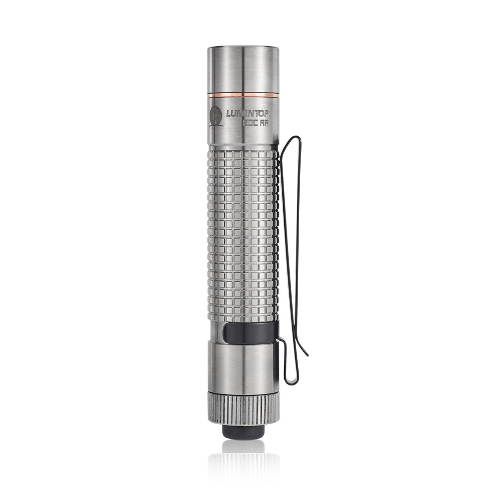 Lumintop EDC AA Nichia 519a Titanium LED Flashlight