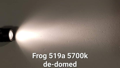 Lumintop Frog 570 Lumens 10180 10440 EDC Flashlight NICHIA 519A 5700K *** DE-DOME ***