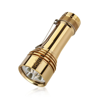 Lumintop FW21 Pro Brass Tri Cree XHP50.2 LEDs 10000 Lumens LED Flashlight