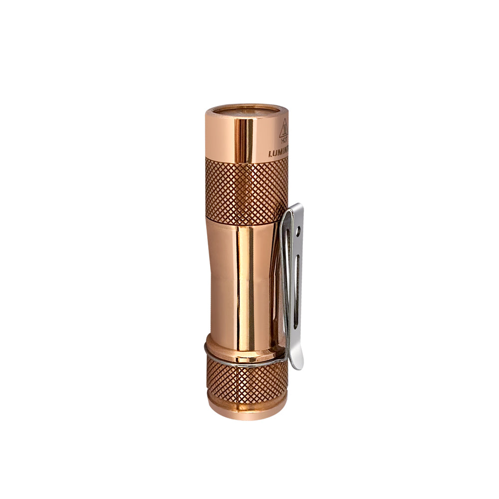 Lumintop FWAA Titanium or Copper 1400 Lumens EDC LED Flashlight COPPER