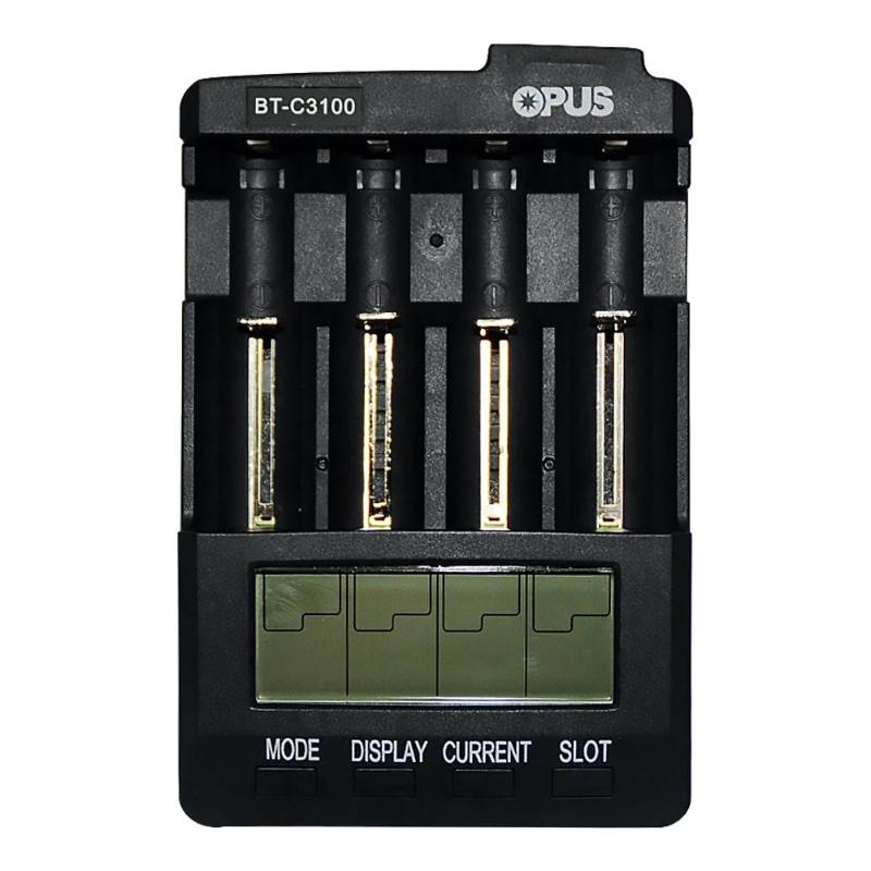 OPUS BT-C3100 V2.2 18650 21700 26650 Li-ion Battery Charger BT3100 V2.2