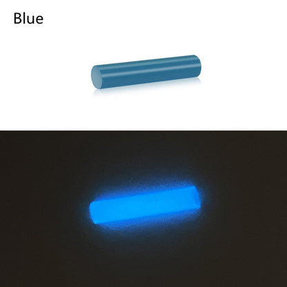LUMINTOP 1.5 X 6MM RED GREE OR BLUE GLOW TUBES BLUE (LUMINTOP)