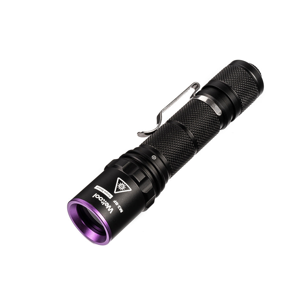 Weltool M2-BF "Purple Beard" UV Light 365nm Professional UV LED Flashlight