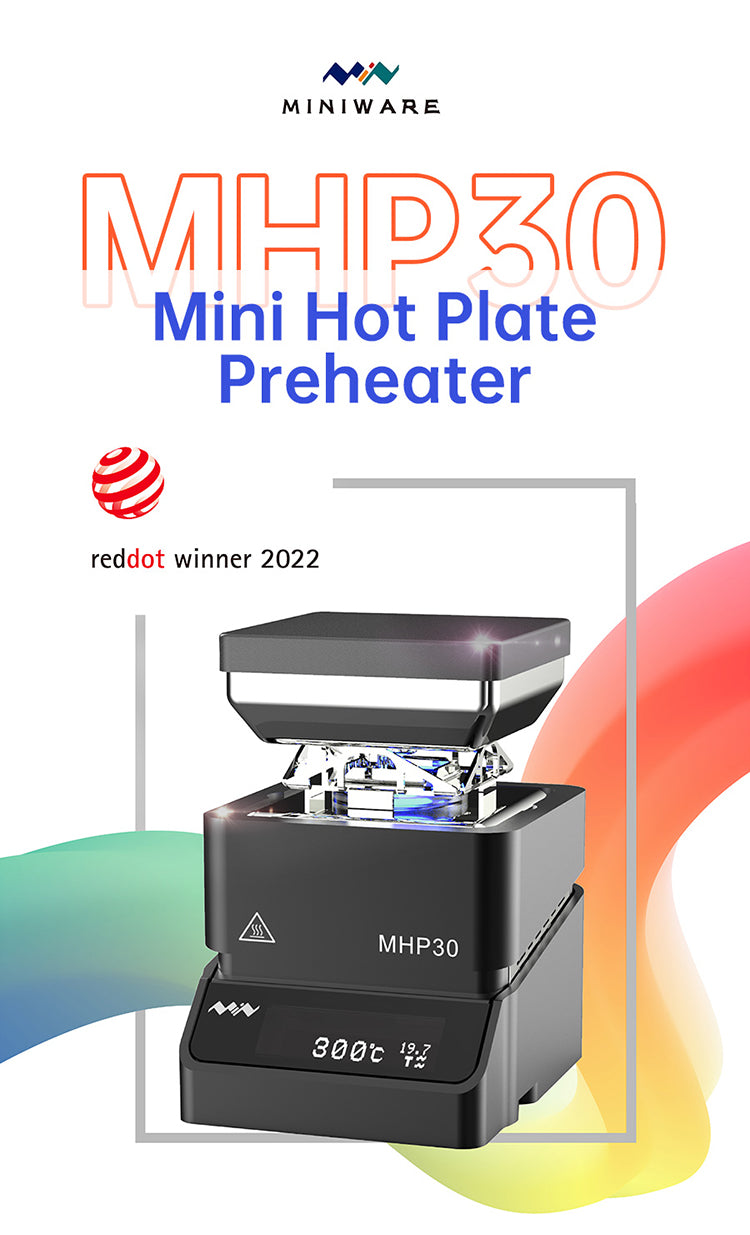 Miniware MHP30 Mini Hot Plate Preheater 
