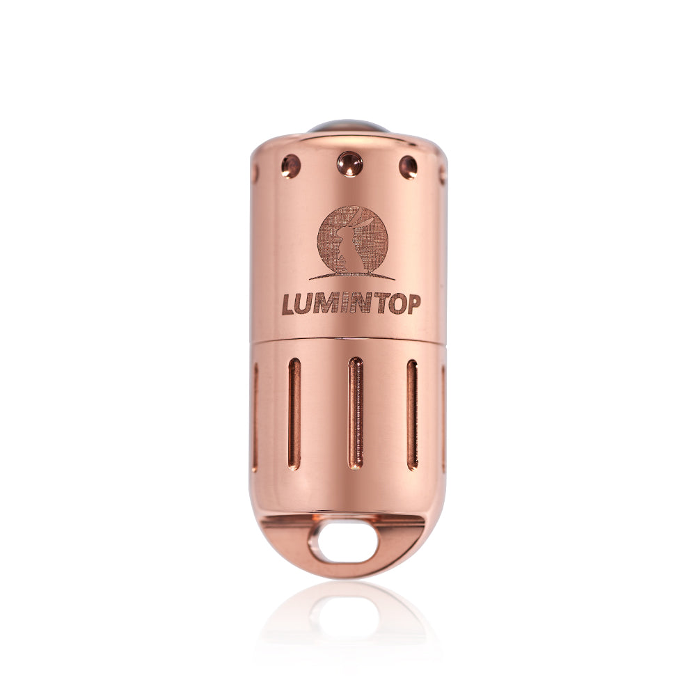 Lumintop EDC Pimi 110 Lumens 10180 EDC Copper Flashlight