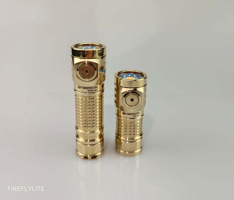 Fireflies PL09MU Brass Limited Version LED FLashlight