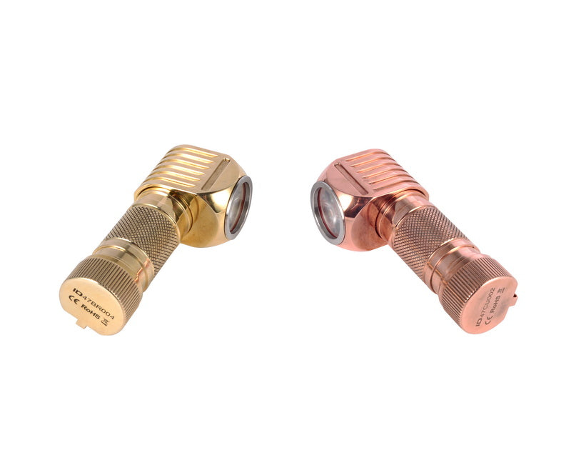 Fireflies PL47G2 Brass / Copper Limited Version LED Flashlight