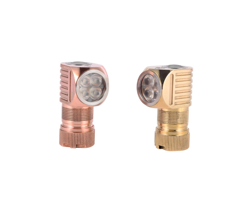 Fireflies PL47G2 Brass / Copper Limited Version LED Flashlight