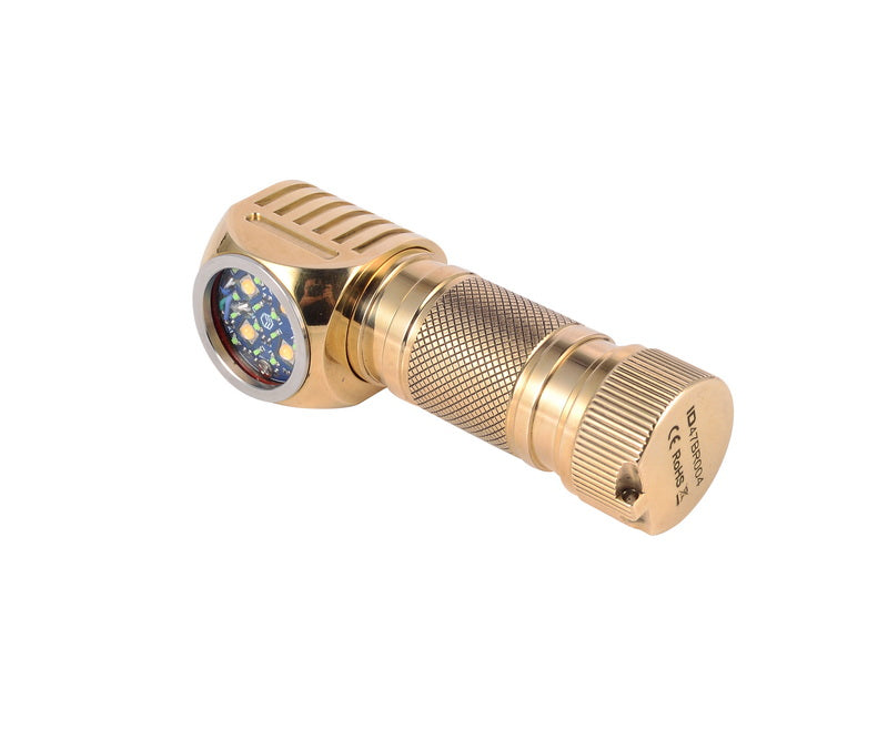 Fireflies PL47MU Mule Brass Limited Version LED Flashlight NICHIA 219B 4000K