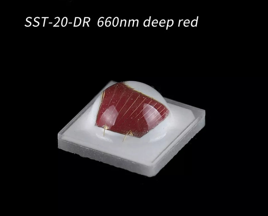 Luminus SST20 SST-20 3535 LED Raw Emitter 660nm DEEP RED