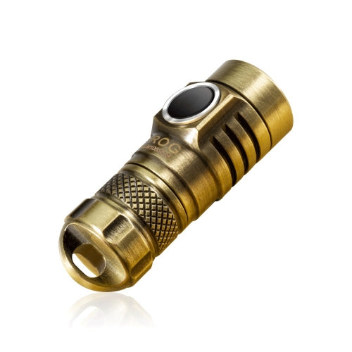 Lumintop Frog in Aluminum Color Brown 570 Lumens EDC Mini Flashlight