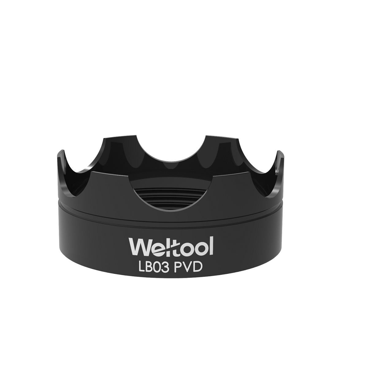 Weltool LB03 PVD Black 304# Stainless Steel Strike Bezel C or D Maglite LED Flashlight