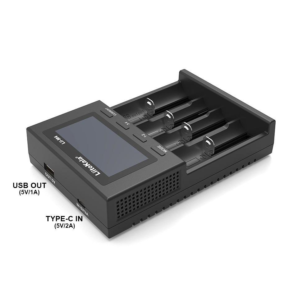 Liitokala Lii-M4 Smart LCD Fast Battery Charger