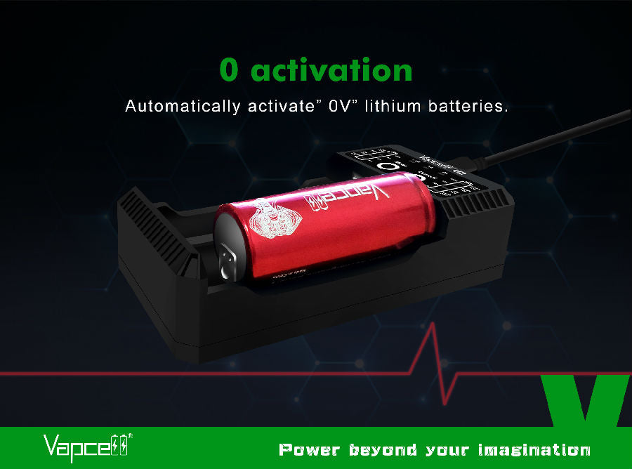 Vapcell U2 2-Bay Multi-Function Smart Battery Charger